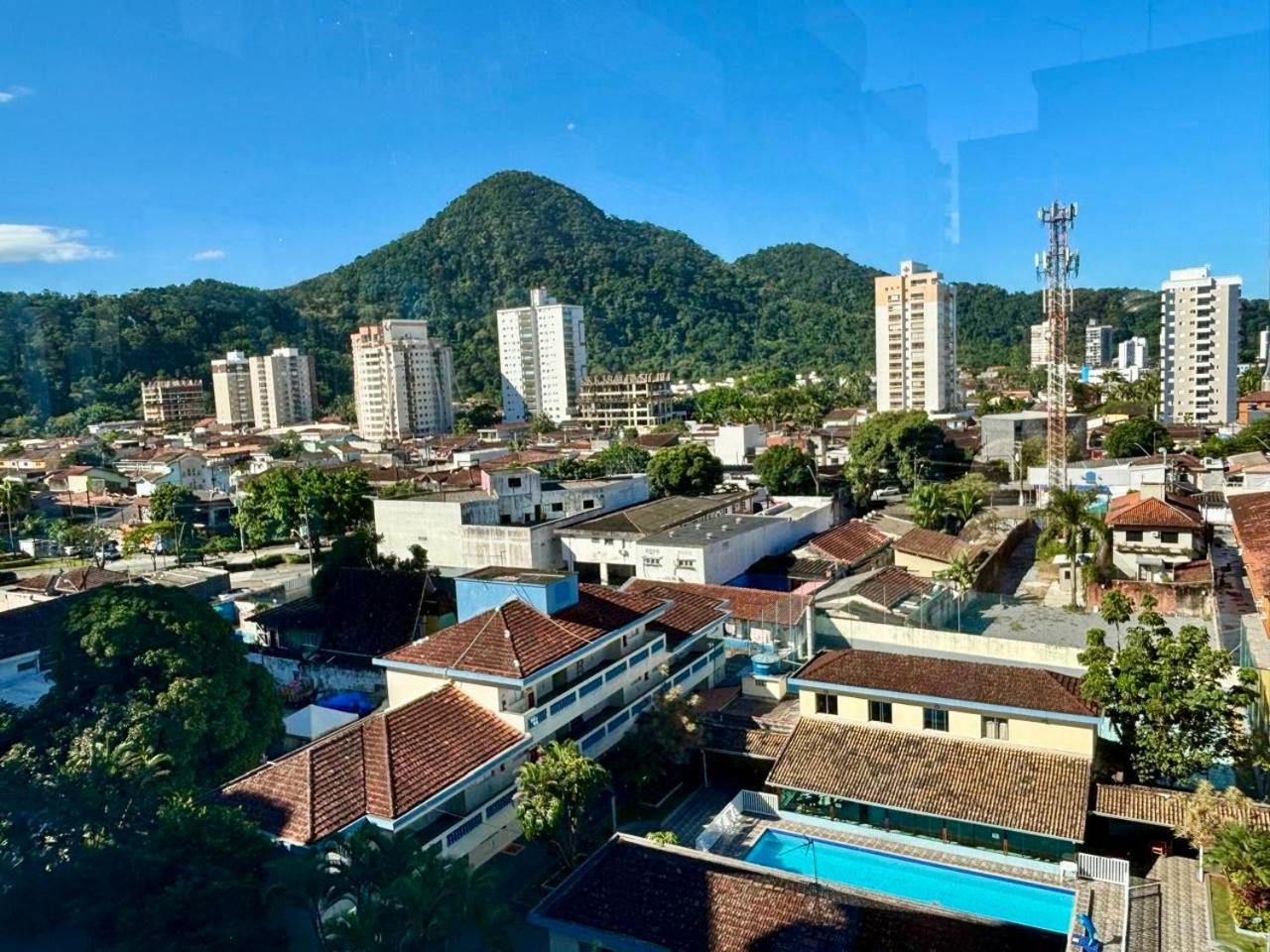 Novo Apto Canto Do Forte, Rua Praia Vista Montanha, Com Wi Fi, Homebeach10, 01 Vaga De Garagem, Melhores Restaurantes Ao Lado 프라이아 그란데 외부 사진
